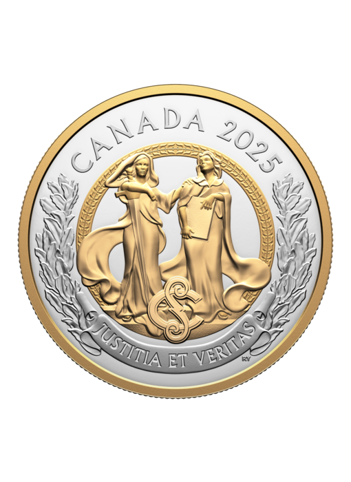 $20 Fine Silver Coin – Allegories of Justice and Truth
