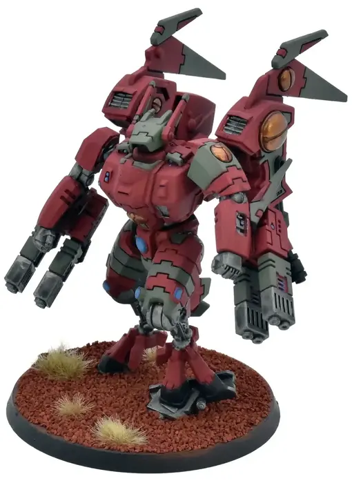 TAU EMPIRE Commander #2 WELL PAINTED Warhammer 40K