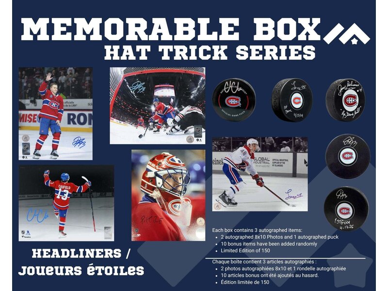 Memorable Box Hat Trick - Montreal Canadiens Edition SERIES 4