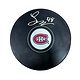 Lane Hutson Autographed Puck - Logo