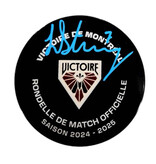 Laura Stacey Autographed Puck - Official (Montreal Victoire)