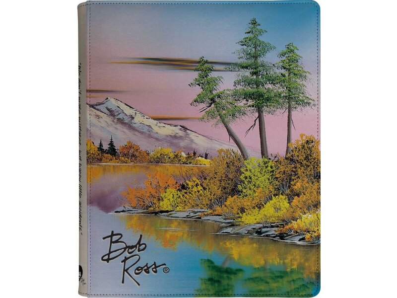 Ultra-Pro Ultra Pro Zip Binder Pro 9pkt Bob Ross Mighty Mountain Lake