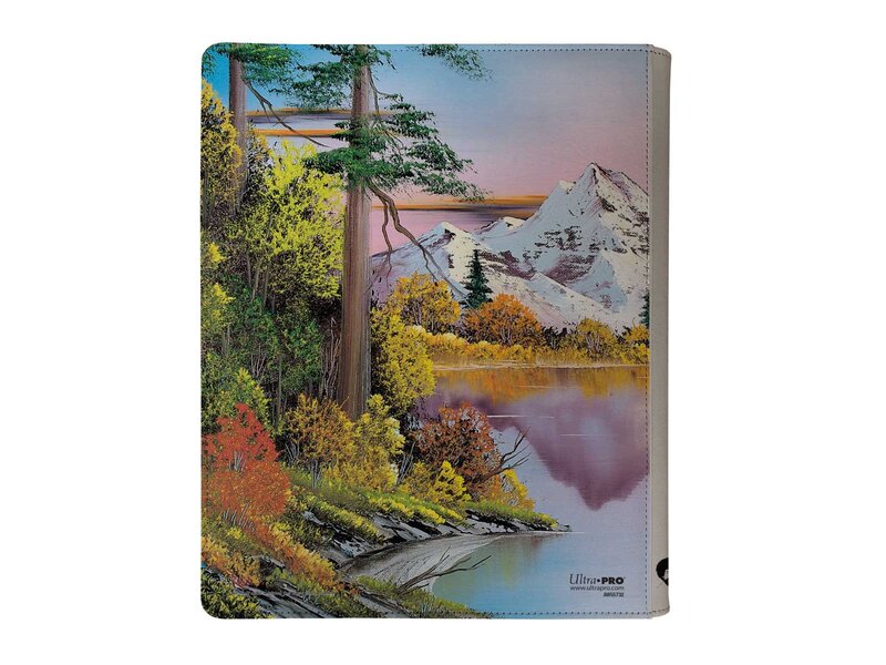 Ultra-Pro Ultra Pro Zip Binder Pro 9pkt Bob Ross Mighty Mountain Lake
