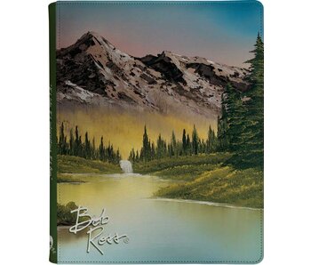 Ultra Pro Zip Binder Pro 9pkt Bob Ross Mountain Retreat