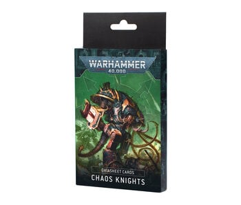 Datasheet Cards Chaos Knights (English) (PRE ORDER) (Release June 21)