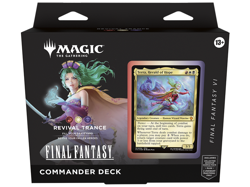 Magic The Gathering MTG - Revival Trance - Final Fantasy Commander Deck (EN)