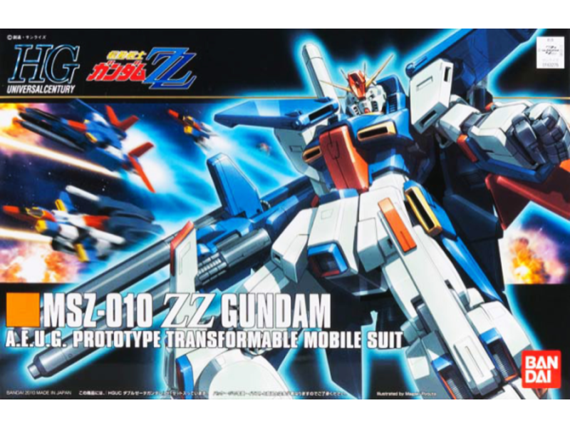 Bandai Bandai #111 ZZ Gundam ZZ Gundam - Bandai HGUC
