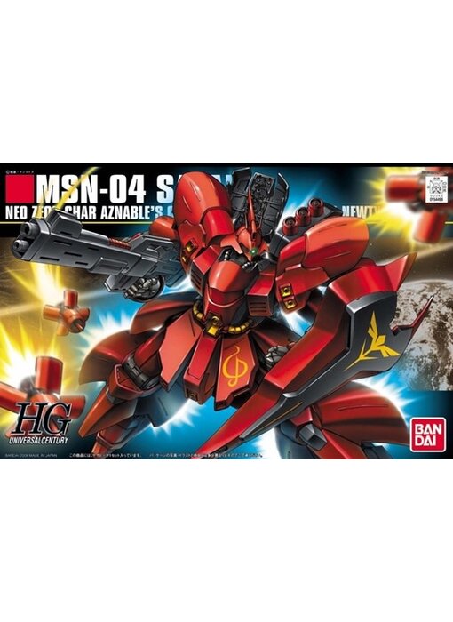 Bandai #88 Sazabi Chars Counterattack, Bandai HGUC