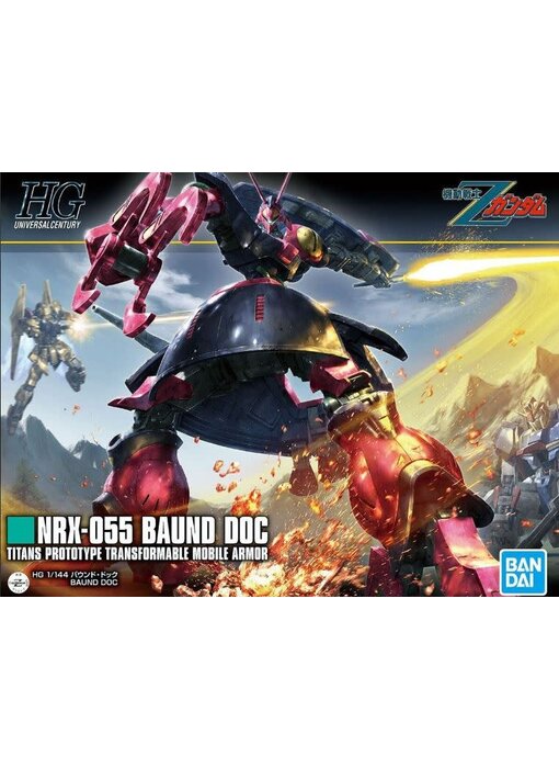 Bandai #235 Nrx-055 Bound-Doc Zeta Gundam, Bandai Spirits Hguc 1/144