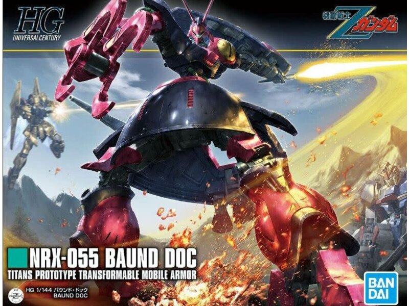Bandai Bandai #235 Nrx-055 Bound-Doc Zeta Gundam, Bandai Spirits Hguc 1/144