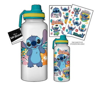 Lilo & Stitch Jumbo Water Bottle & Sticker Set