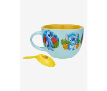 Lilo & Stitch Soup Mug & Spoon Set - Tropical