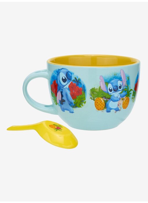 Lilo & Stitch Soup Mug & Spoon Set - Tropical