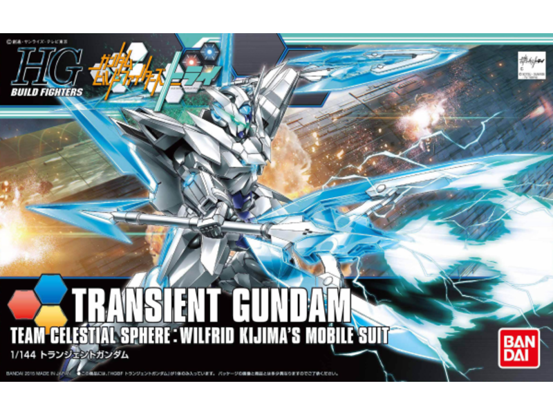 Bandai Transient Gundam HGBF 1/144