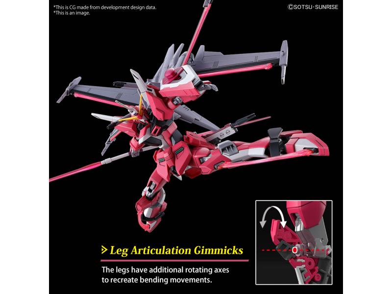 Bandai INFINITE JUSTICE GUNDAM Type II HG 1/144