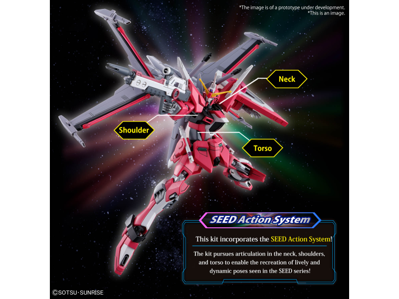 Bandai INFINITE JUSTICE GUNDAM Type II HG 1/144