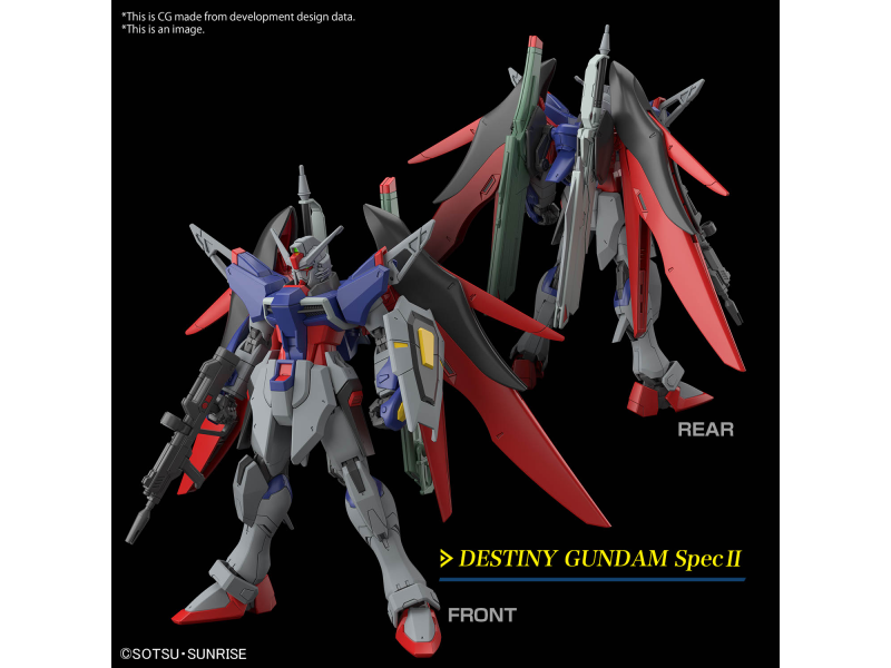 Bandai DESTINY GUNDAM Spec II &ZEUS SILHOUETTE HG 1/144