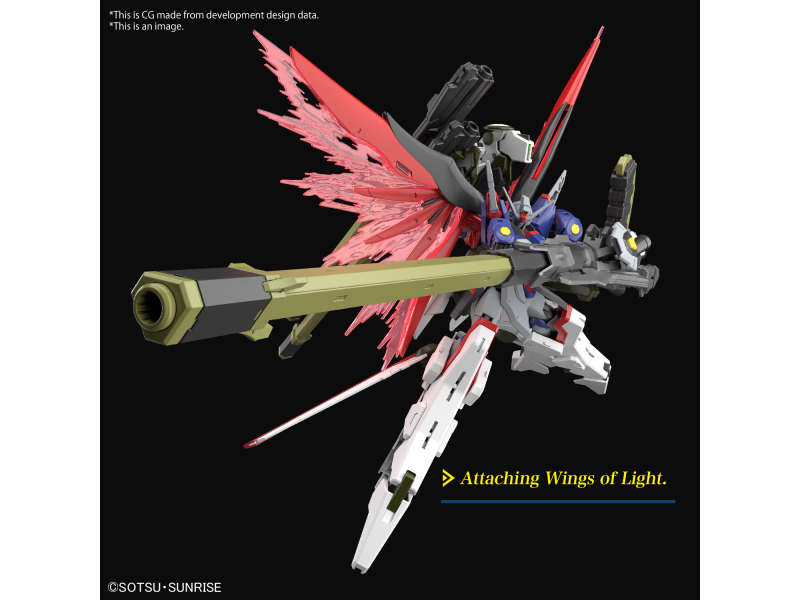 Bandai DESTINY GUNDAM Spec II &ZEUS SILHOUETTE HG 1/144
