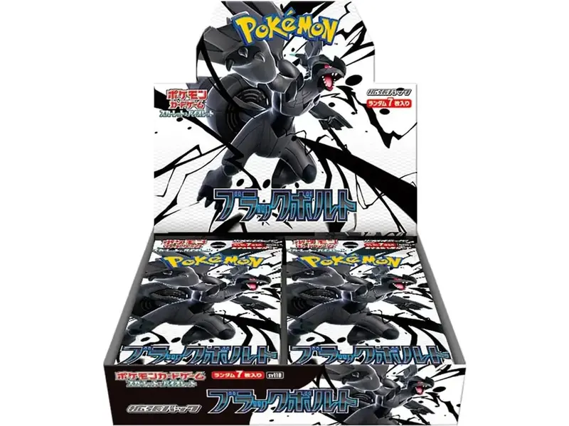 Pokémon Trading cards Pokemon TCG Black Bolt Booster Box SV11B (JP)