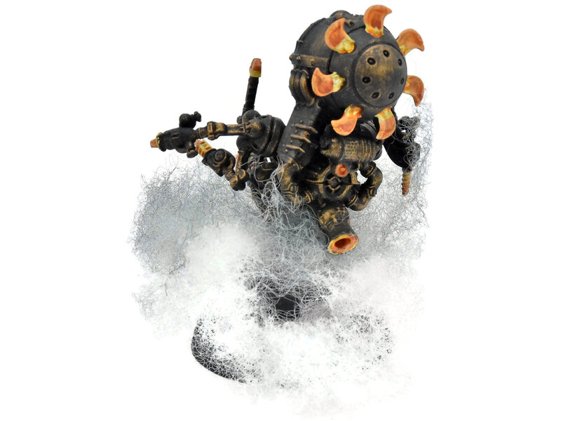 Games Workshop KHARADRON OVERLORDS Endrinmaster In Dirigible Suit #1 WELL PAINTED Warhammer Sigmar