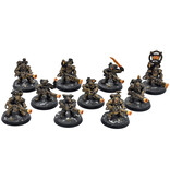 Games Workshop KHARADRON OVERLORDS 10 Arkanaut Company #1 WELL PAINTED Warhammer Sigmar