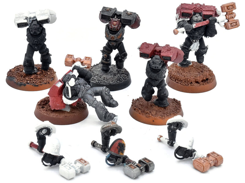 Games Workshop SPACE MARINES 5 Terminator Assault Squad #9 Warhammer 40K