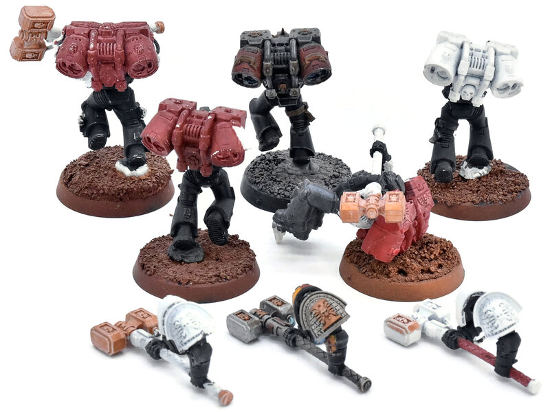 Games Workshop SPACE MARINES 5 Terminator Assault Squad #9 Warhammer 40K