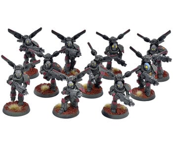 TAU EMPIRE 10 Vespid Stingwings #1 WELL PAINTED Warhammer 40K Converted