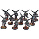 TAU EMPIRE 10 Vespid Stingwings #1 WELL PAINTED Warhammer 40K Converted