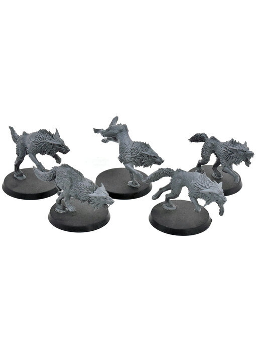 SPACE WOLVES 5 Fenrisian Wolves #8 Warhammer 40K