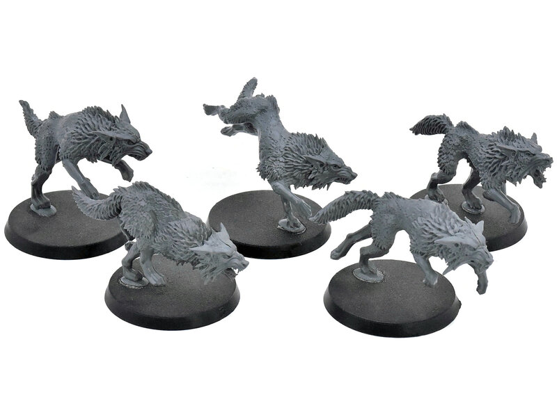 Games Workshop SPACE WOLVES 5 Fenrisian Wolves #8 Warhammer 40K