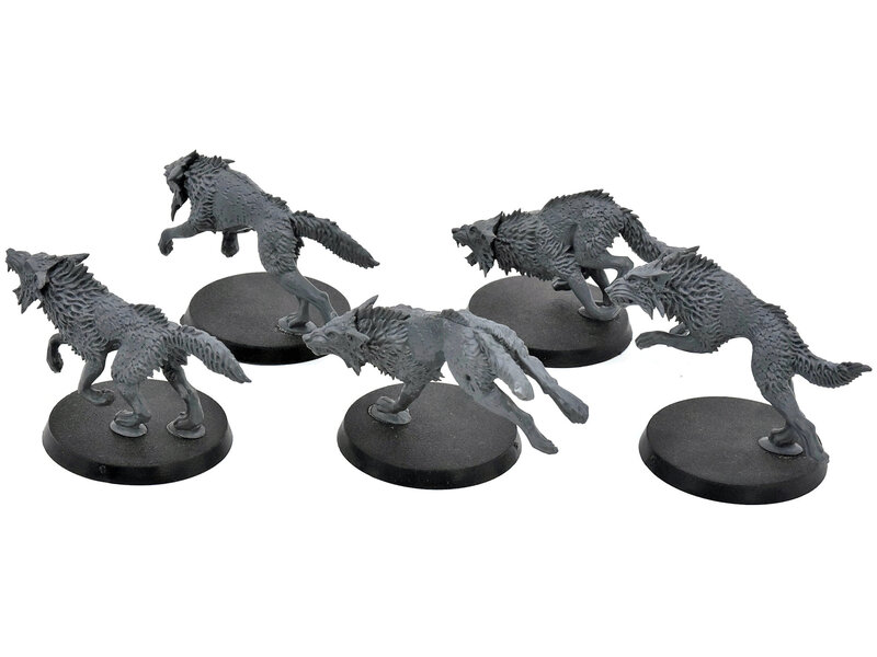 Games Workshop SPACE WOLVES 5 Fenrisian Wolves #8 Warhammer 40K