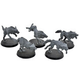 Games Workshop SPACE WOLVES 5 Fenrisian Wolves #6 Warhammer 40K