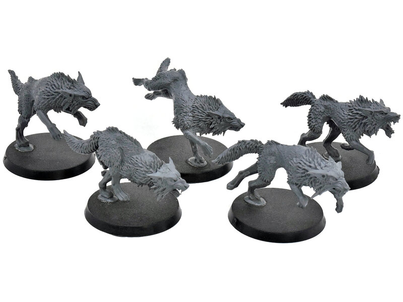 Games Workshop SPACE WOLVES 5 Fenrisian Wolves #6 Warhammer 40K