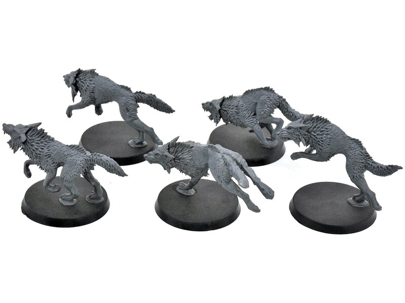 Games Workshop SPACE WOLVES 5 Fenrisian Wolves #6 Warhammer 40K