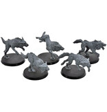 Games Workshop SPACE WOLVES 5 Fenrisian Wolves #3 Warhammer 40K