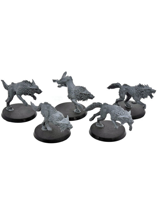 SPACE WOLVES 5 Fenrisian Wolves #3 Warhammer 40K