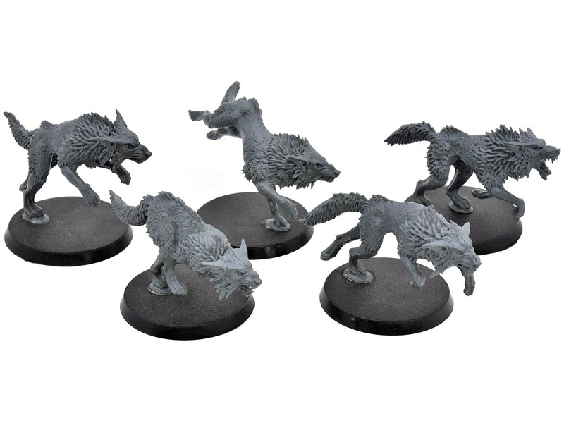 Games Workshop SPACE WOLVES 5 Fenrisian Wolves #3 Warhammer 40K