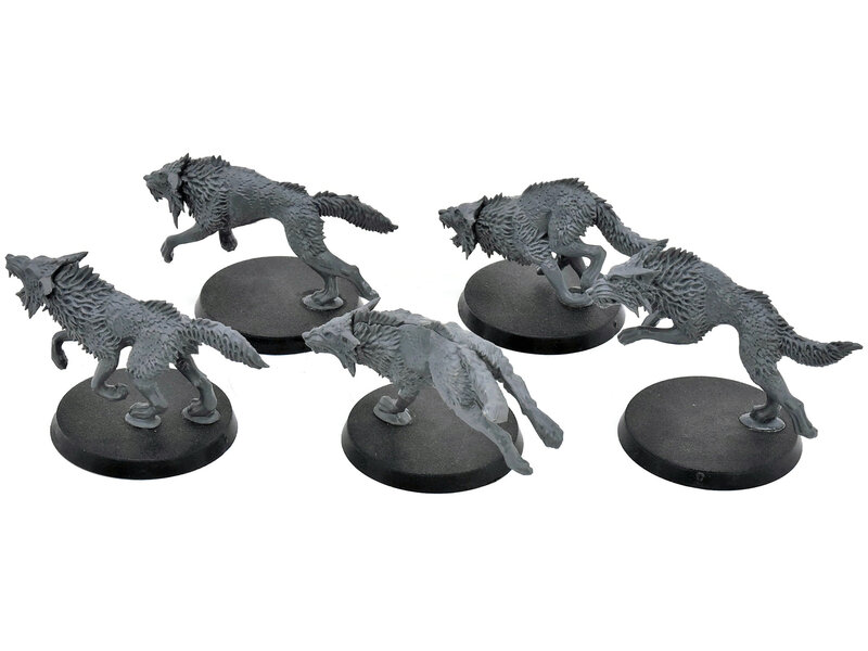 Games Workshop SPACE WOLVES 5 Fenrisian Wolves #3 Warhammer 40K