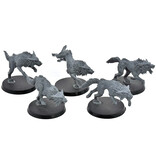 Games Workshop SPACE WOLVES 5 Fenrisian Wolves #4 Warhammer 40K