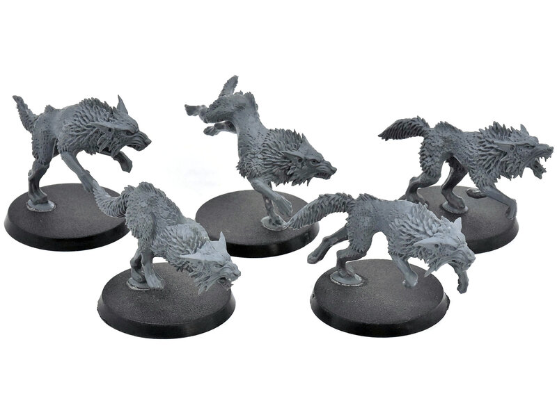 Games Workshop SPACE WOLVES 5 Fenrisian Wolves #4 Warhammer 40K