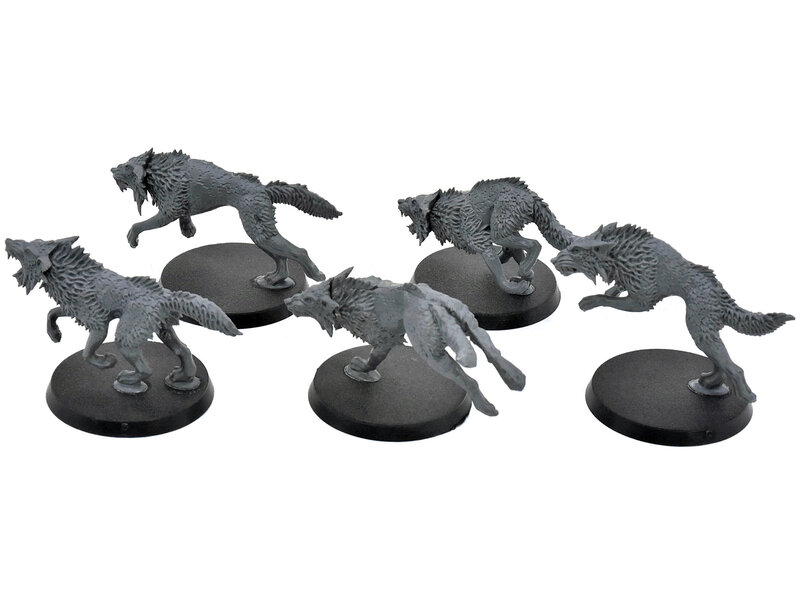 Games Workshop SPACE WOLVES 5 Fenrisian Wolves #4 Warhammer 40K