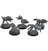 Games Workshop SPACE WOLVES 5 Fenrisian Wolves #9 Warhammer 40K