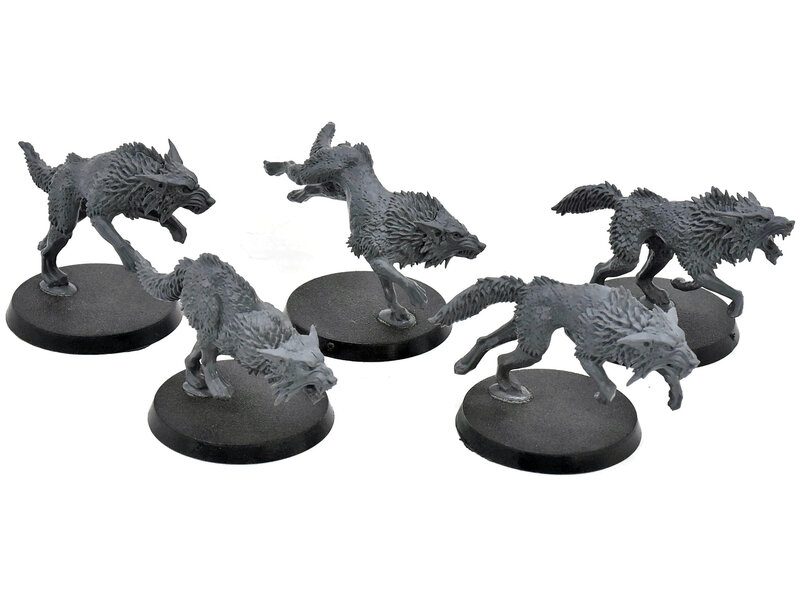 Games Workshop SPACE WOLVES 5 Fenrisian Wolves #9 Warhammer 40K