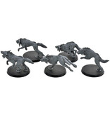 Games Workshop SPACE WOLVES 5 Fenrisian Wolves #9 Warhammer 40K