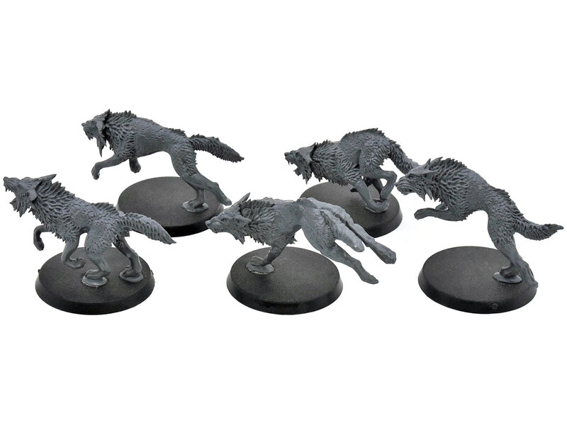 Games Workshop SPACE WOLVES 5 Fenrisian Wolves #9 Warhammer 40K