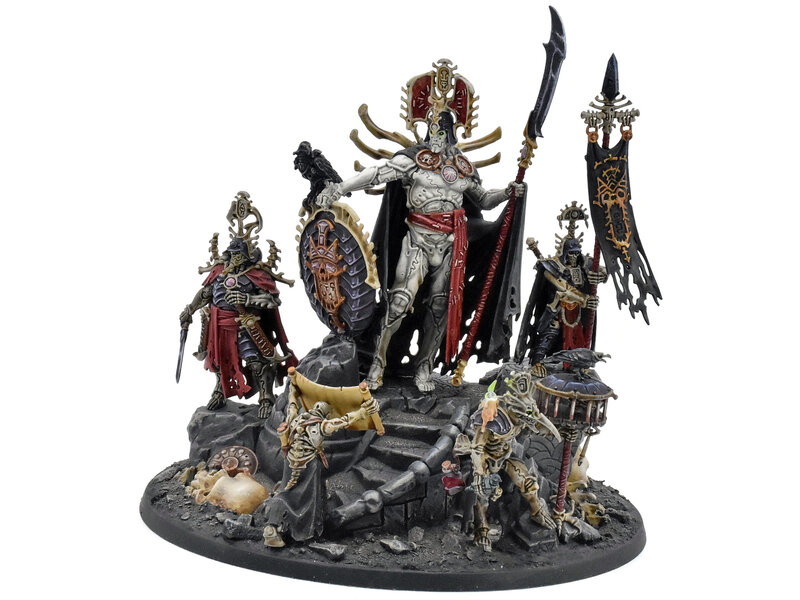 Games Workshop OSSIARCH BONEREAPERS Katakros Mortarch Of The Necropolis #1 PRO PAINTED Sigmar