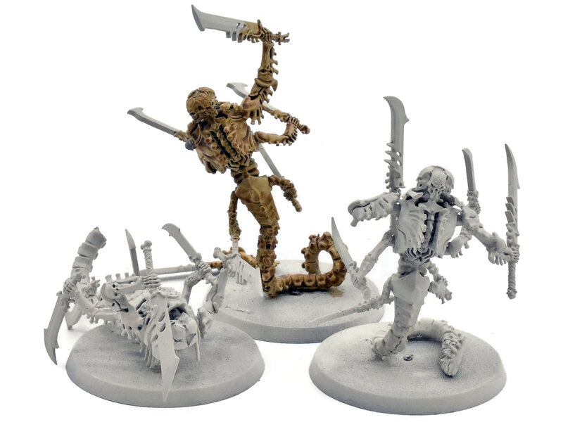 Games Workshop OSSIARCH BONEREAPERS 3 Necropolis Stalkers #1 CONVERTED Warhammer Sigmar