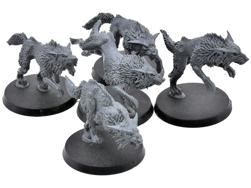Games Workshop SPACE WOLVES 5 Fenrisian Wolves #5 Warhammer 40K