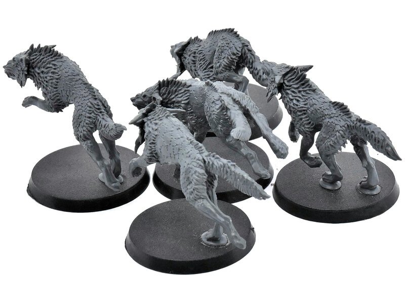 Games Workshop SPACE WOLVES 5 Fenrisian Wolves #5 Warhammer 40K